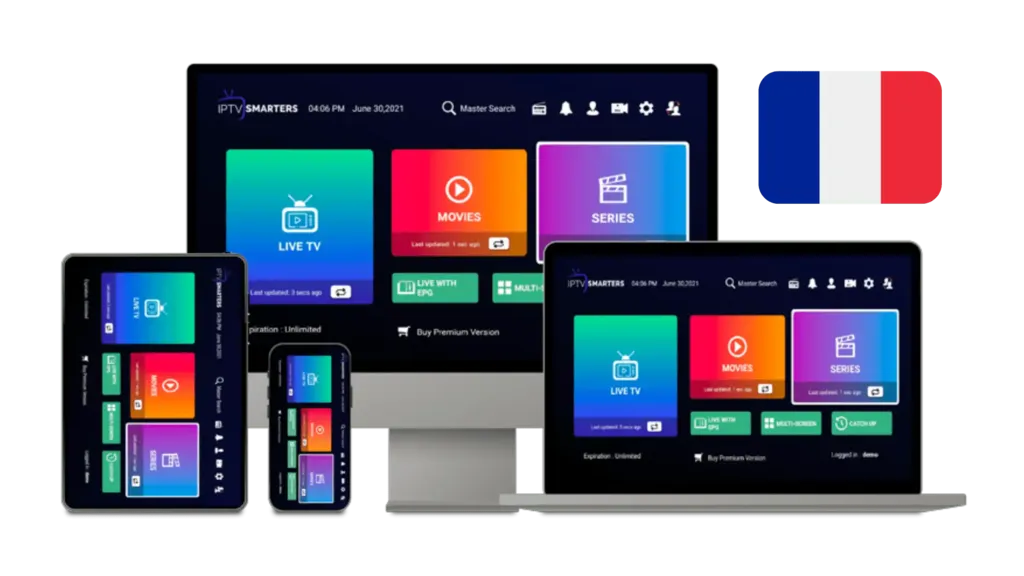 Application IPTV Smarters Pro sur tous les appareils