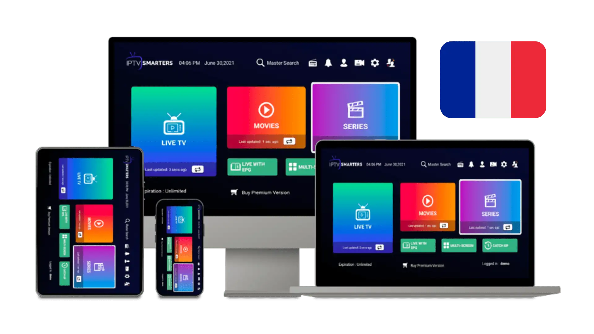 Configurer et actualiser l'EPG dans IPTV Smarters Pro