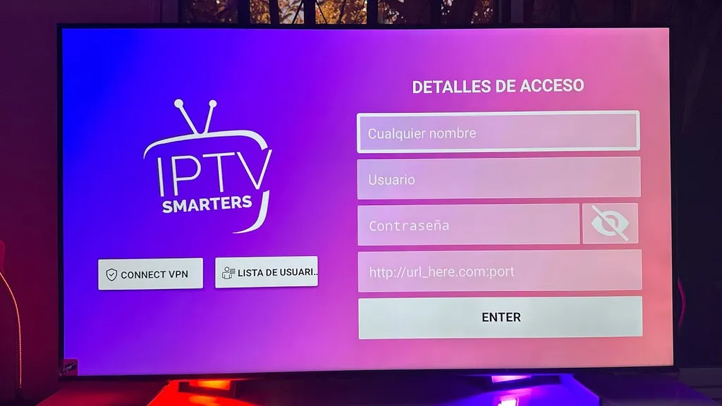 IPTV Smarters Pro sur Smart TV